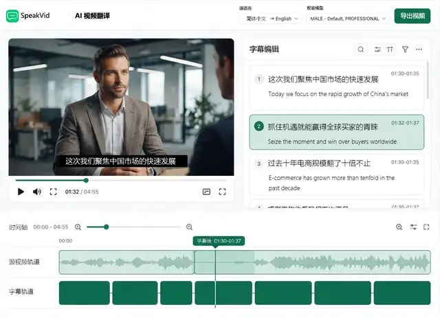 视频翻译出海
